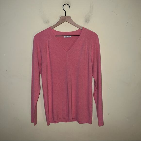 PETER MILLAR mens pink preppy v neck sweater M - Picture 6 of 6